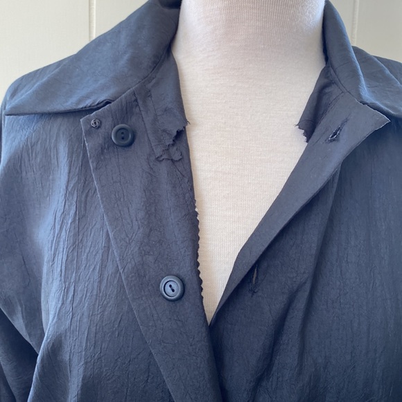 Vintage Tailored Long Sleeve Shirtdress M - Picture 12 of 14